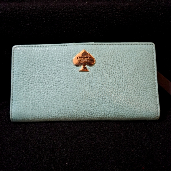 Kate Spade Mint Green Bi-Fold Wallet - Picture 11 of 12